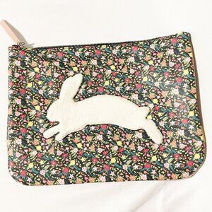 Paper Destiny Floral Bunny Pouch Clutch